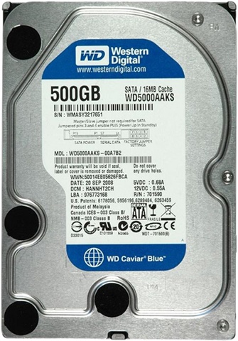 Western Digital WD5000AAKS 500GB 3.5